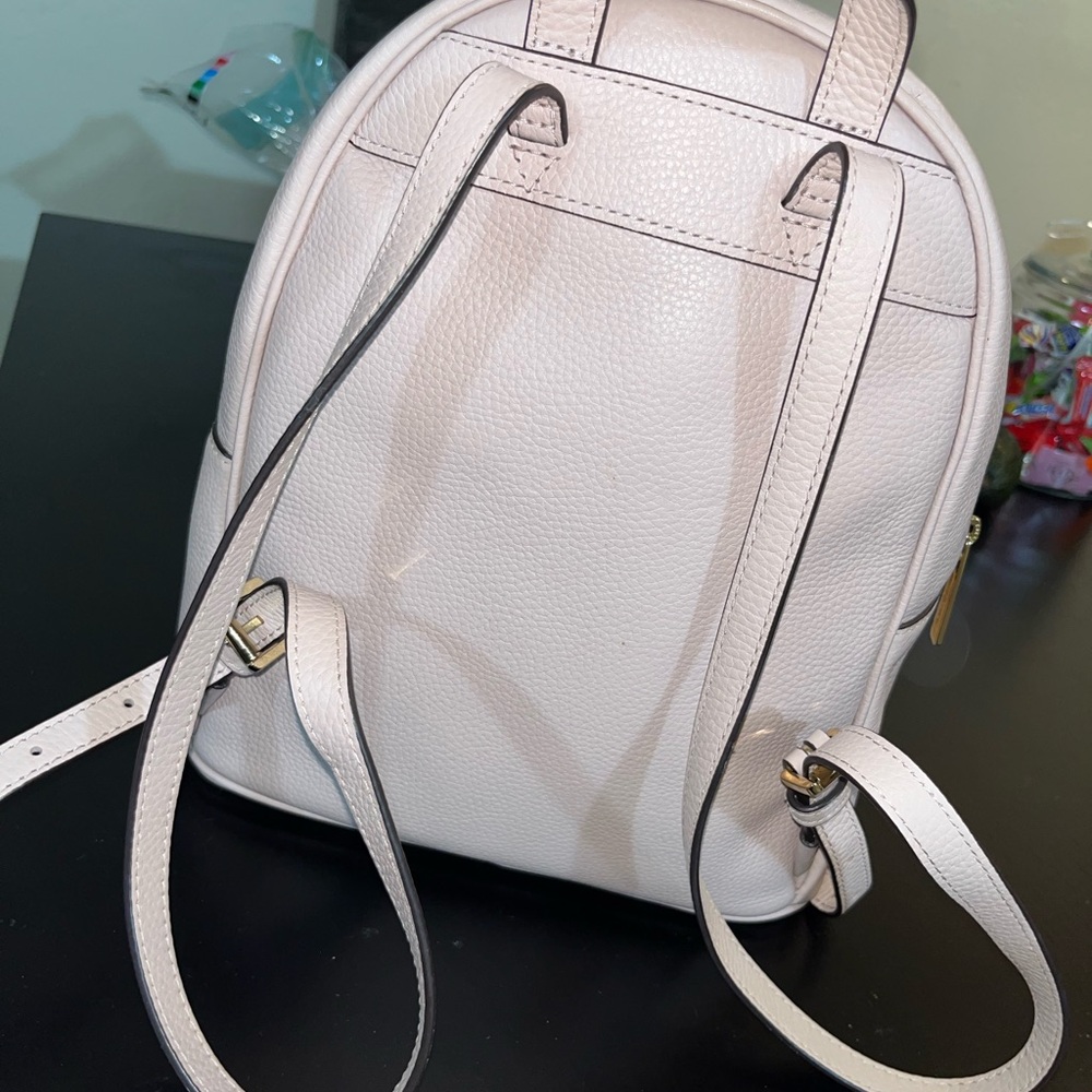 Michael Kors Pink Abbey Backpack - Picture 2 of 6
